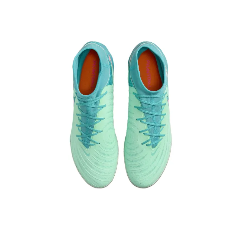 Nike Phantom Luna 2 IC/IN Cushioning, Slip Resistant, And Abrasion Resistant Soccer Shoes Unisex Blue-4