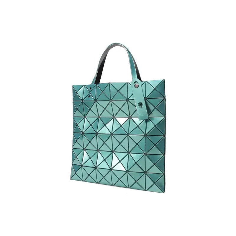 ISSEY MIYAKE Vinyl Chloride Resin Tote Bag, Shopping Bag, Laptop Bag, One Shoulder Handbag Tubas Women's Green-1