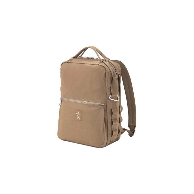 PORTER Nylon Backpack Medium Size Men's Camel-1