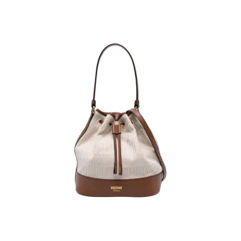 MOSCHINO Monogram-jacquard Bucket Bag