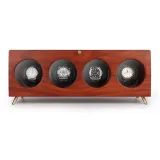 Sapele Solid Wood[Four Watch Slots]