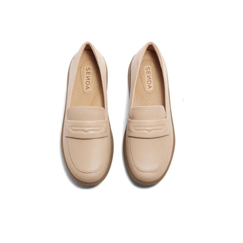 Senda Loafers Women's Pink/Beige/Black-23