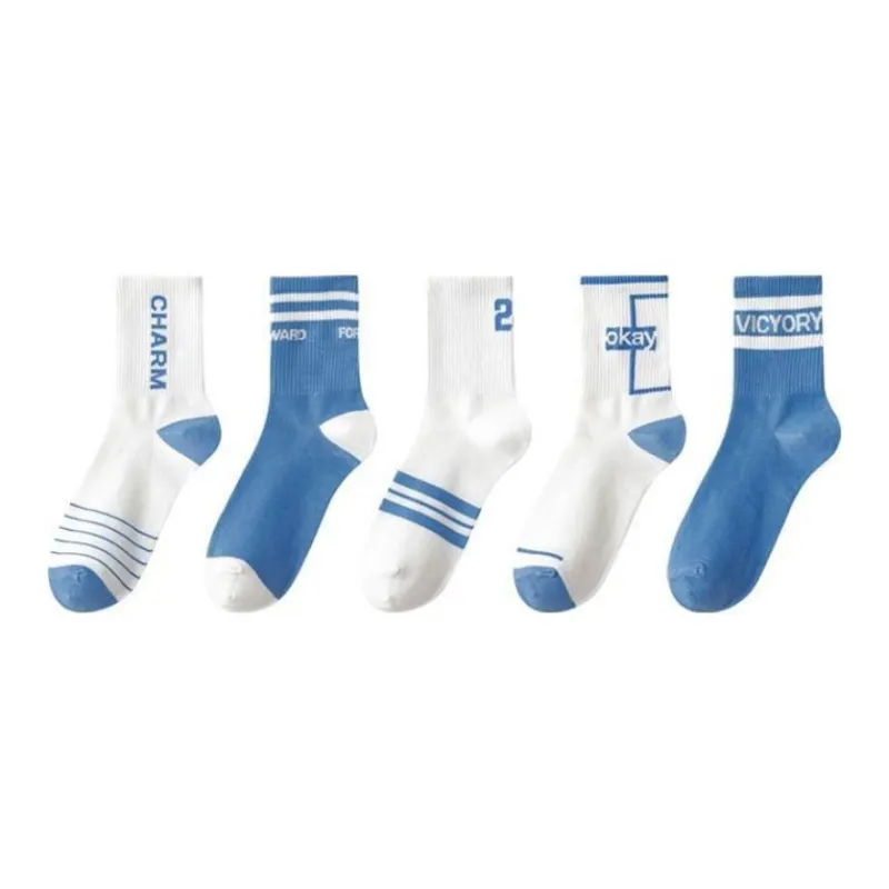 BONAS Mid-Calf Socks Men's Combo Set-7