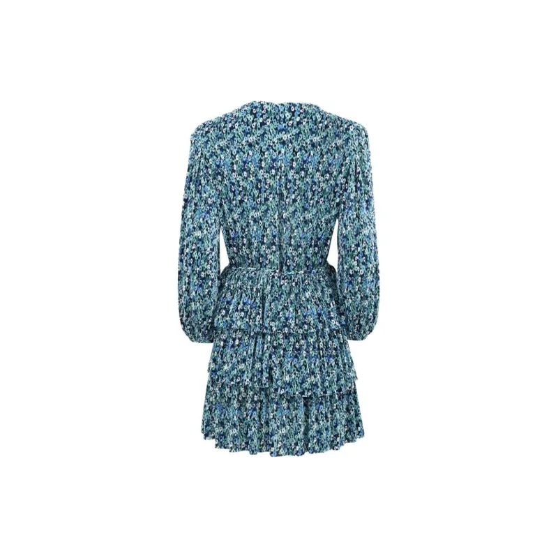 SABINA MUSAYEV Suzanne Floral-print Minidress-1