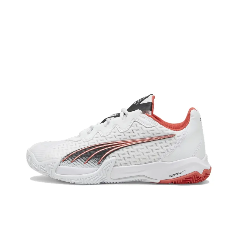 PUMA Nova Elite White Active Red-0