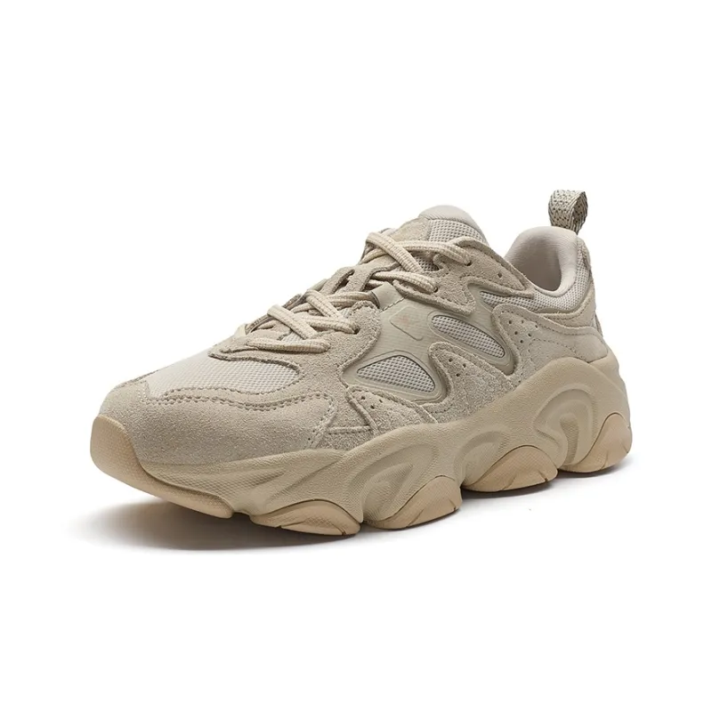 XTEP Nomadic Cushioning, Wear Resistant Low Top Casual Shoes Women's Clay-2