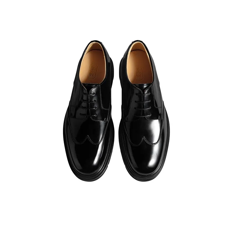 THOM WILLS Cleanfit Business Versatile Derby Shoes Casual Shoes Men's Black-3