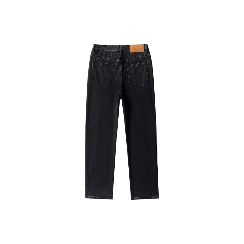 FAIRWHALE Jeans Unisex Denim Black-1