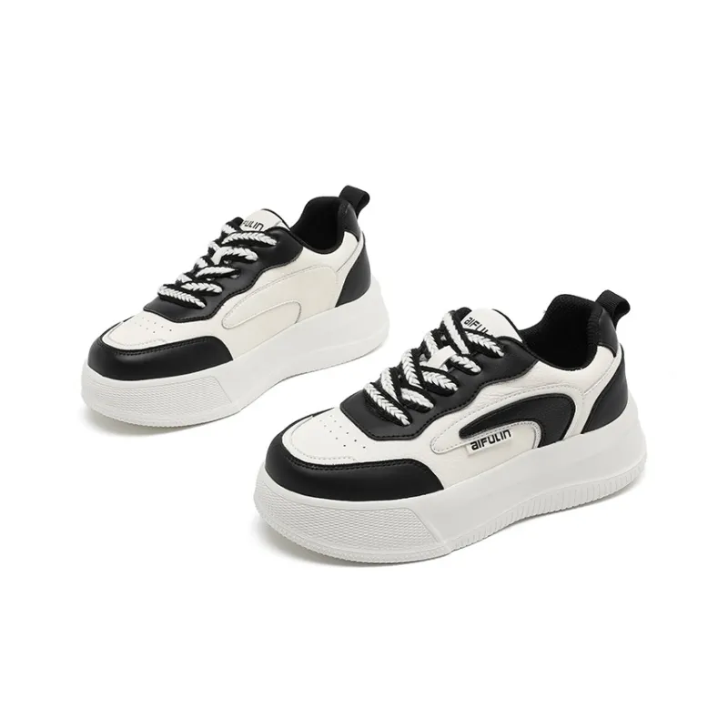 AIFUlIn Evelyn Abrasion Resistant Slip Resistant Low Top Skateboard Shoes Women's-8