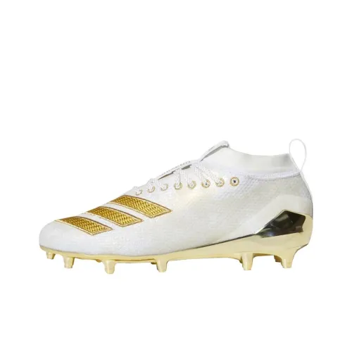 Adidas Adizero 8.0 Cleat Cloud White Gold Metallic