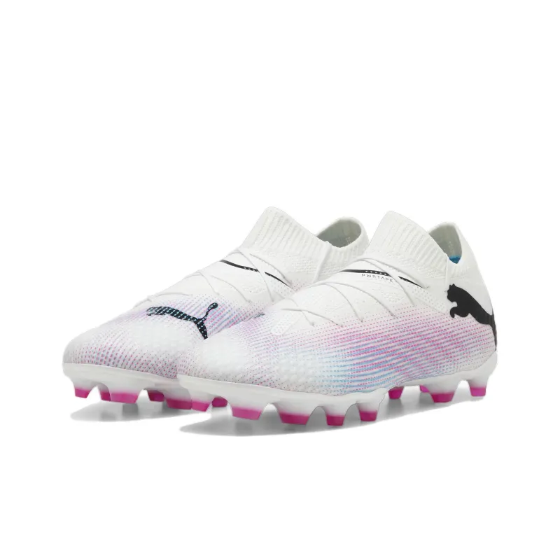 PUMA Future 7 Pro FG/AG 'White Pink' Unisex-2