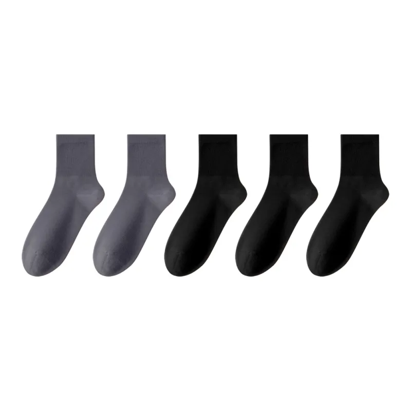 AOKANG Mid Calf Socks Men's Combo Set-4