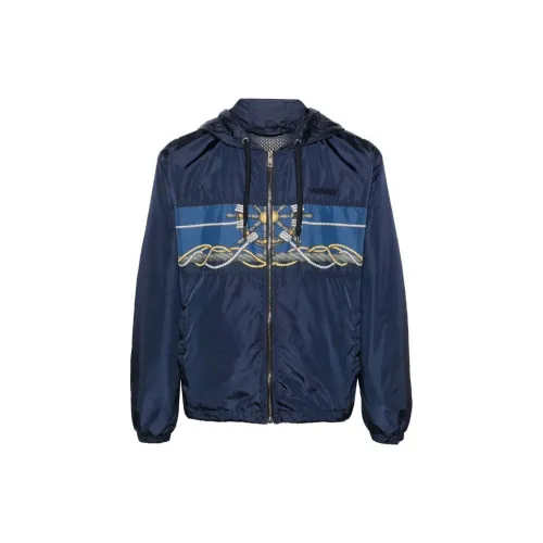 VERSACE Jackets Men Marine Blue