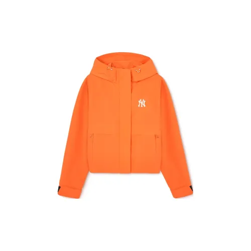 MLB SS24 New York Yankees Jackets Coats Women's Orange