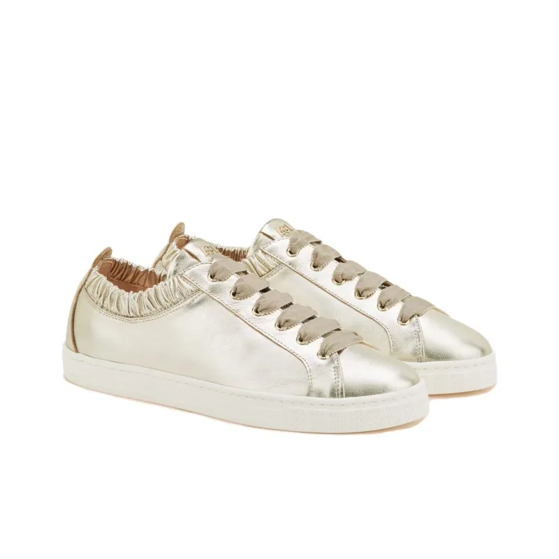 AGL Low-Top Skateboard Shoes Women's Gold-2