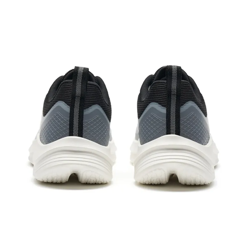 XTEP Running Shoes Men Low Top Smoke Gray/Black-3