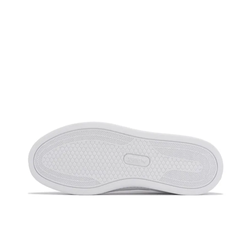 PUMA Smash Platform V3 'Laser Cut White Pristine Gold' Women's-3