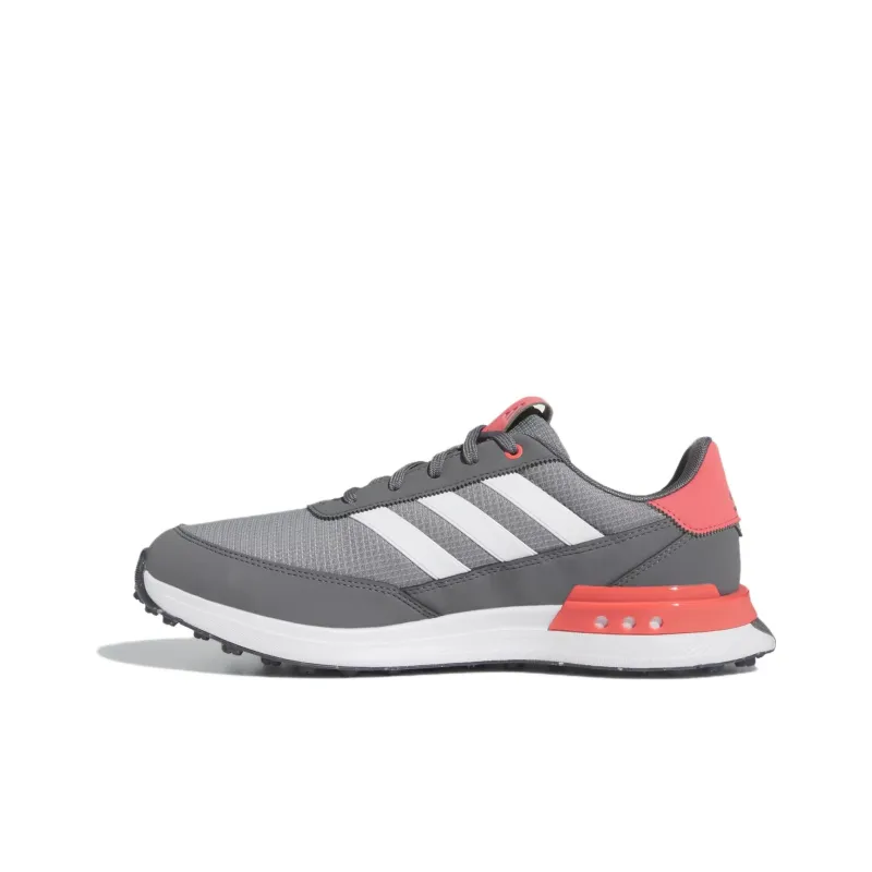 Adidas S2G Spikeless 24 Wide Golf Grey Cloud White Preloved Scarlet-0