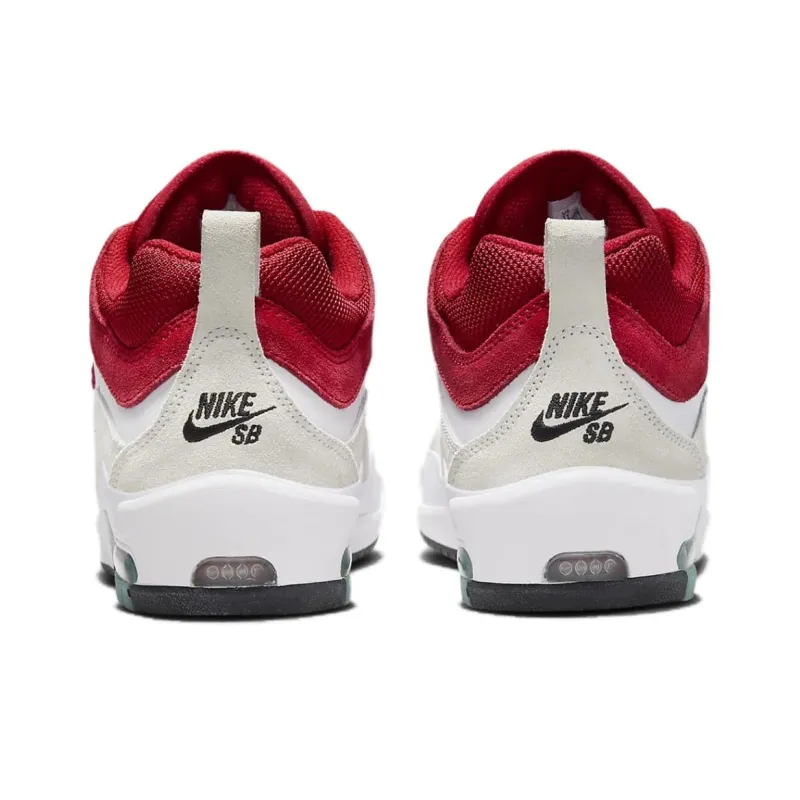 Nike Sb Air Max Ishod Wair White Varsity Red-4