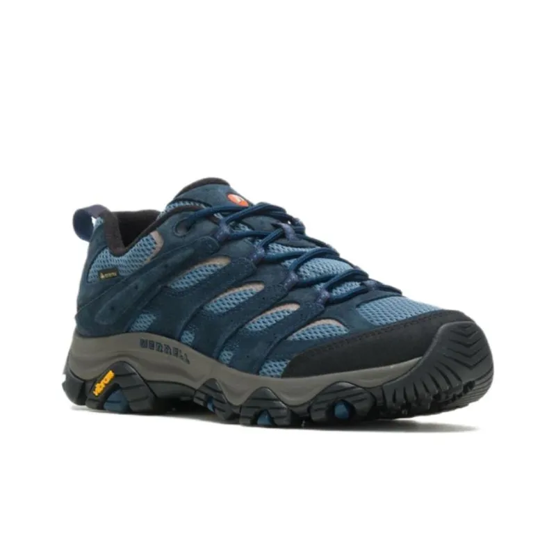 MERRELL MOAB 3 GTX Durable Breathable Low-Top Outdoor Shoes Men's Blue-2