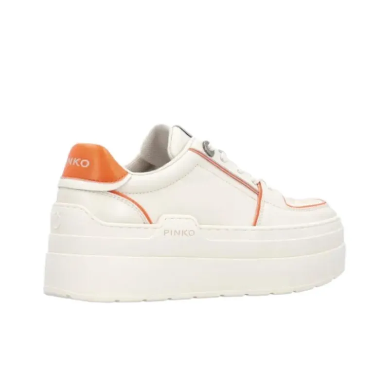 PINKO Greta Two-tone Platform Sneakers-4