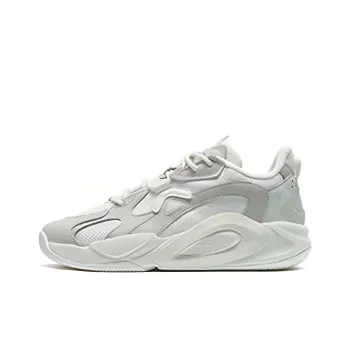 XTEP AG LVL UP 1 Low Top Casual Shoes Men's White Gray