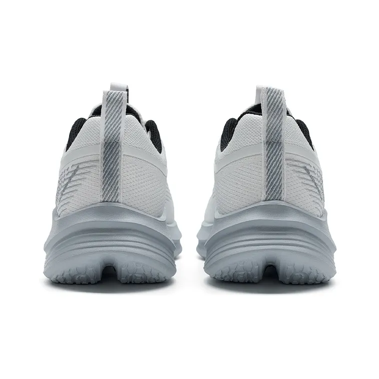 XTEP Feather Running Shoes Men Low Top Sail White/Eco Friendly Gray-3