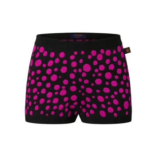 Yayoi Kusama X LOUIS VUITTON Casual Shorts Women's Black/Pink