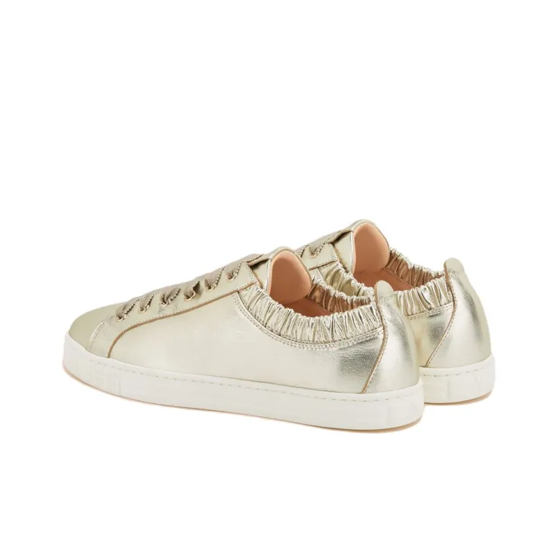AGL Low-Top Skateboard Shoes Women's Gold-3