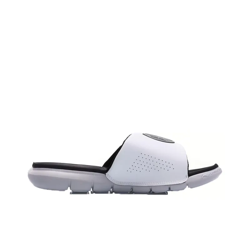 LINING WoW7 Wade Light Fashion Slide Sandal - White/Black/Gray-2