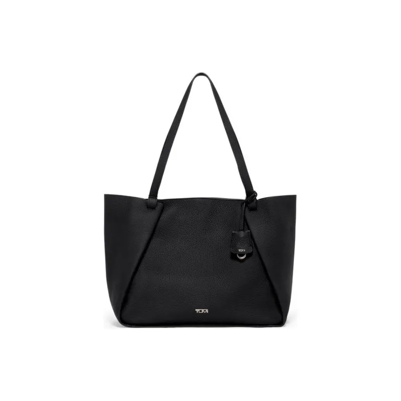 TUMI Cow Leather Tote Bag Shopping Bag Handbag Shoulder Bag Women's Black-1