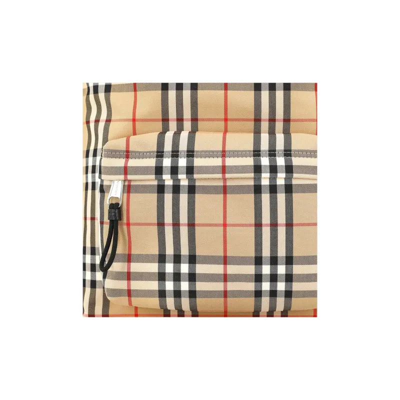 Burberry Vintage Check Nylon Backpack Archive Beige-6