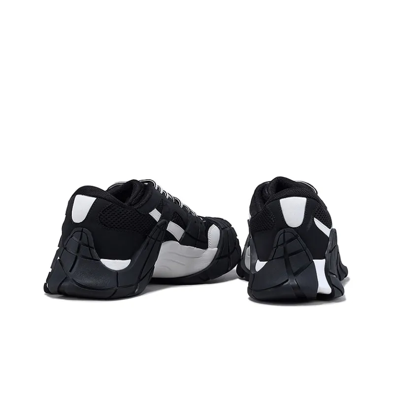 BELLALILY Anti Slip And Wear Resistant Height Increasing Low Top Chunky Sneakers Women's-10