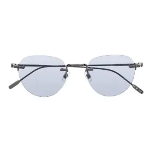 MONTBLANC Rimless Round-lenses Sunglasses