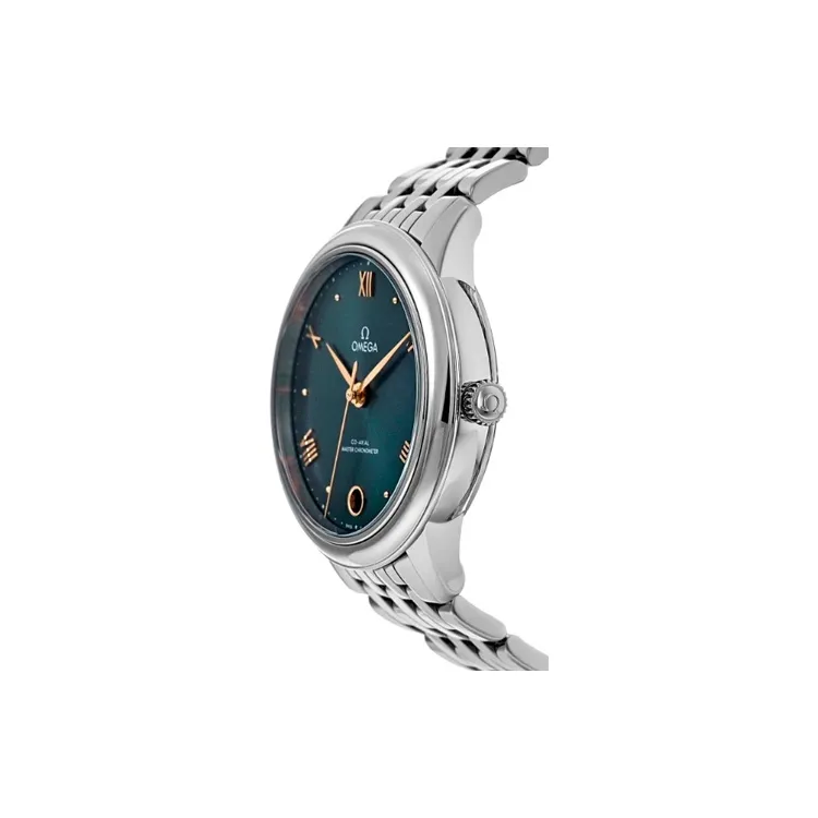 OMEGA Elegant Saucer Series Automatic Mechanical Movement Women's Watch Watch Green Dial-1