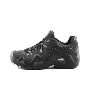 Lowa ZEPHYR Gt Anti Slip Wear Resistant Waterproof And Breathable Low Top Outdoor Shoes Men's Dark Gray