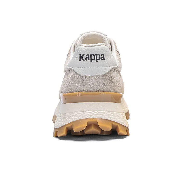Kappa Slip Resistant, Abrasion Resistant, Lightweight, Height Increasing Low Top Casual Running Shoes Women's Gray-4