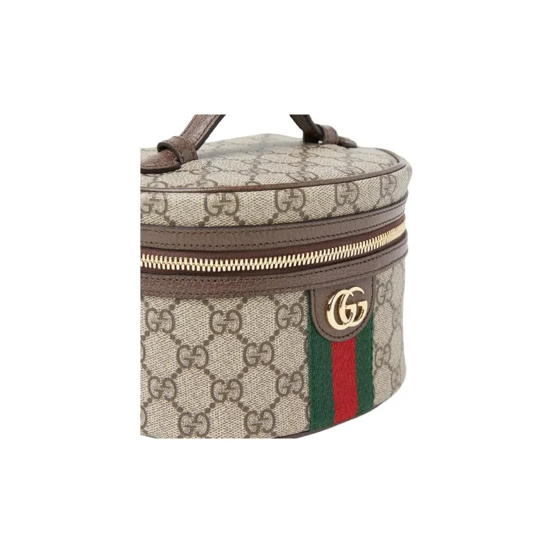 GUCCI Ophidia Cosmetic Case Beige/Ebony-5