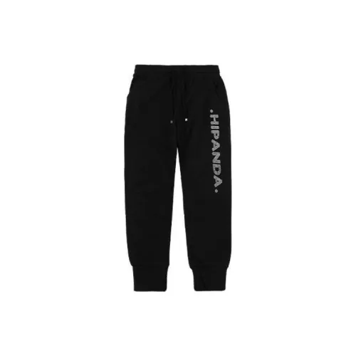 HIPANDA Knitted Sweatpants Men Black