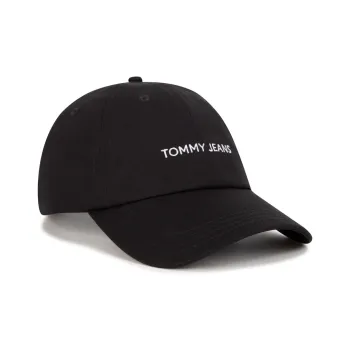 Tommy Hilfiger Cotton Baseball Caps Women's Black