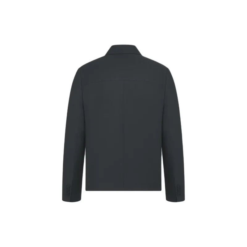 DIOR Logo Detailed Zip Up Jacket-1