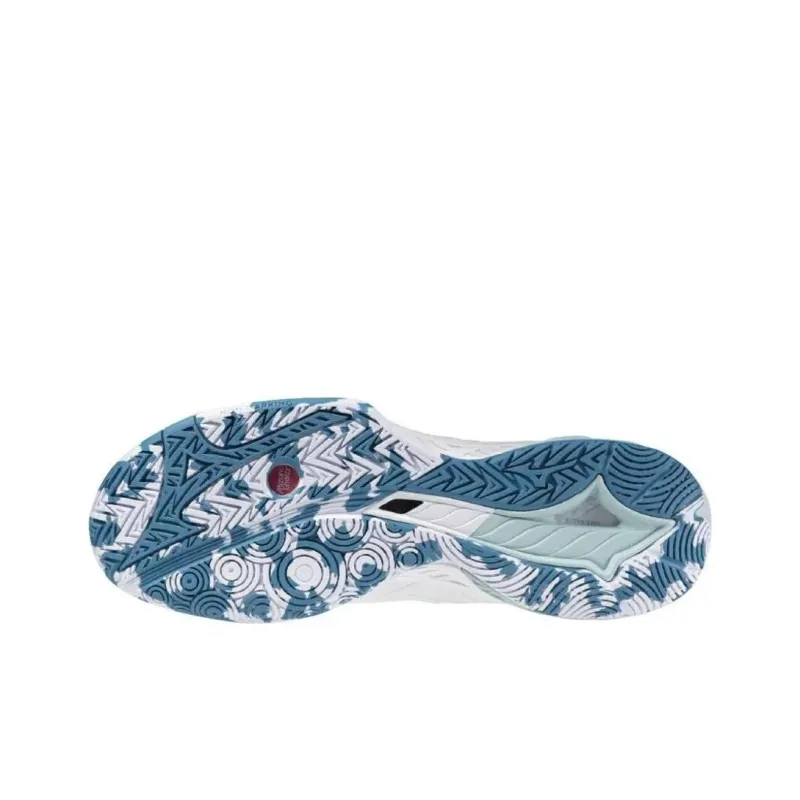 Mizuno Wave Fang 2 Wide 'White Blue'-4