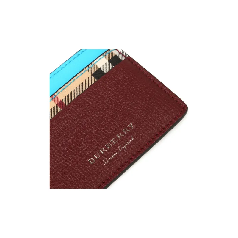 Burberry PVC Wallets Card Holders Women's Multicolor-3