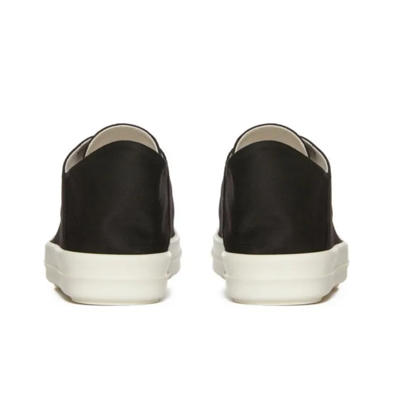 RICK OWENS/RO Low Top Skateboard Shoes Men's Black-3