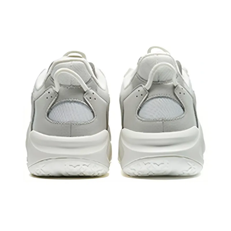 XTEP AG LVL UP 1 Low Top Casual Shoes Men's White Gray-3