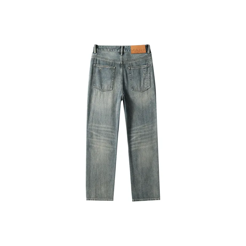 FAIRWHALE Jeans Unisex Denim Blue-1