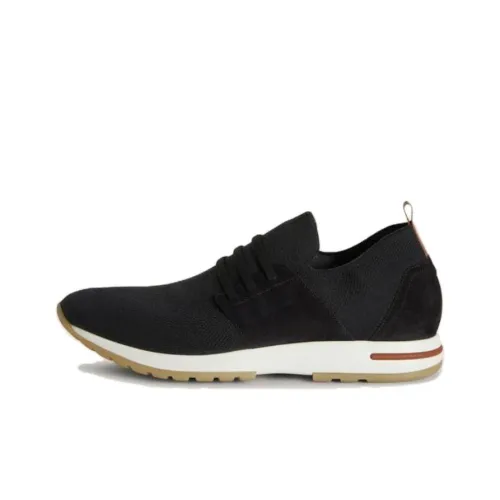 Loro Piana Casual Shoes Men Low-Top Black