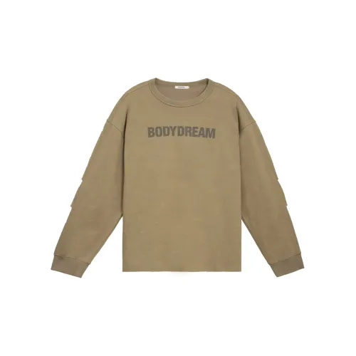 Bodydream Sweatshirts Unisex Khaki