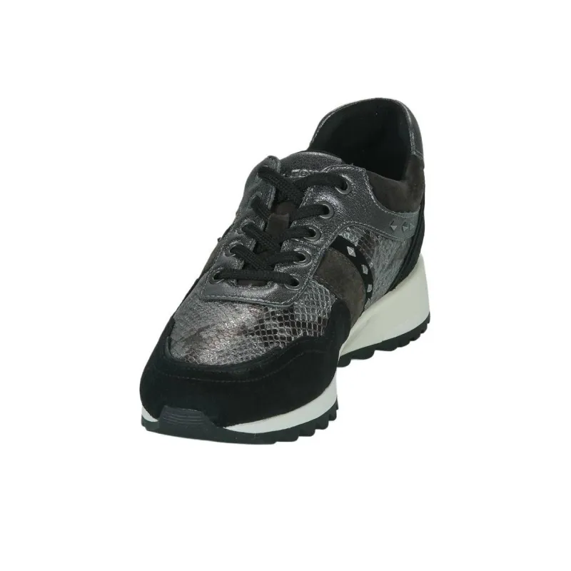 GEOX Low Top Casual Shoes Women's Black-2