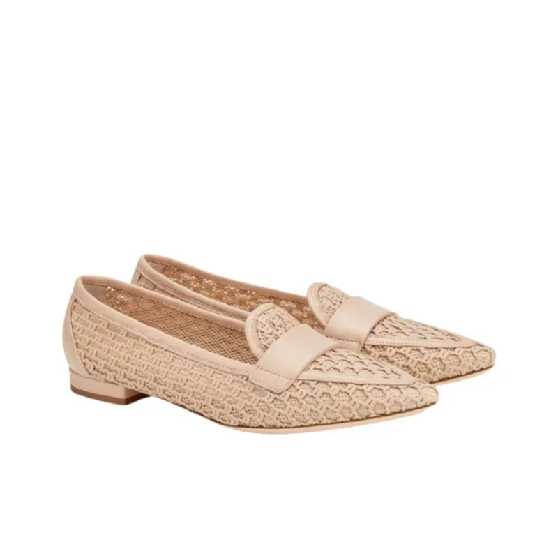 Agl Blanca Woven Loafers-1